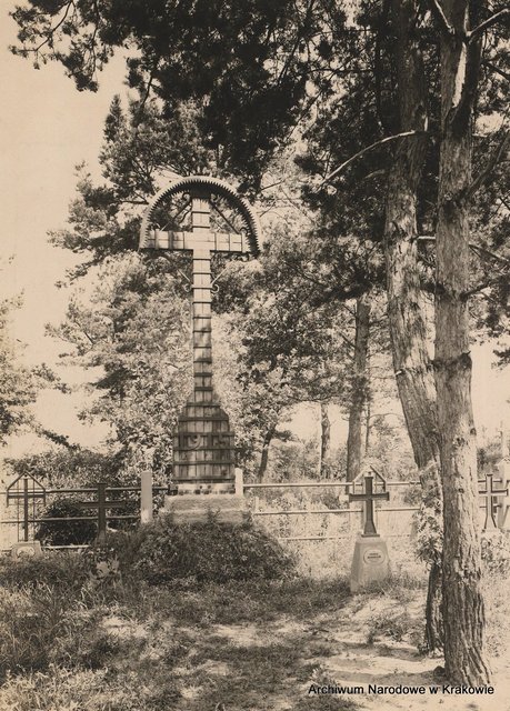 Cmentarz wojenny ne 263 w Zaborowie - lato 1917